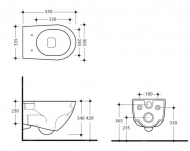 -   Kerasan Aguatech 378804 Soft Close.