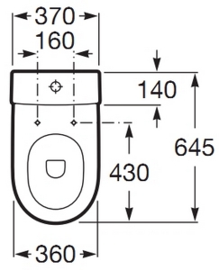 -   Roca Meridian-n 8012A2004 Soft Close.