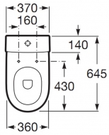 -   Roca Meridian-n 8012A2004 Soft Close.