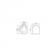 -   Vitra Matrix / Step 41-003-009 Soft Close.